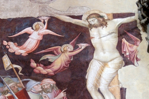 19. Fresk w bazylice Santa Croce, Florencja. 